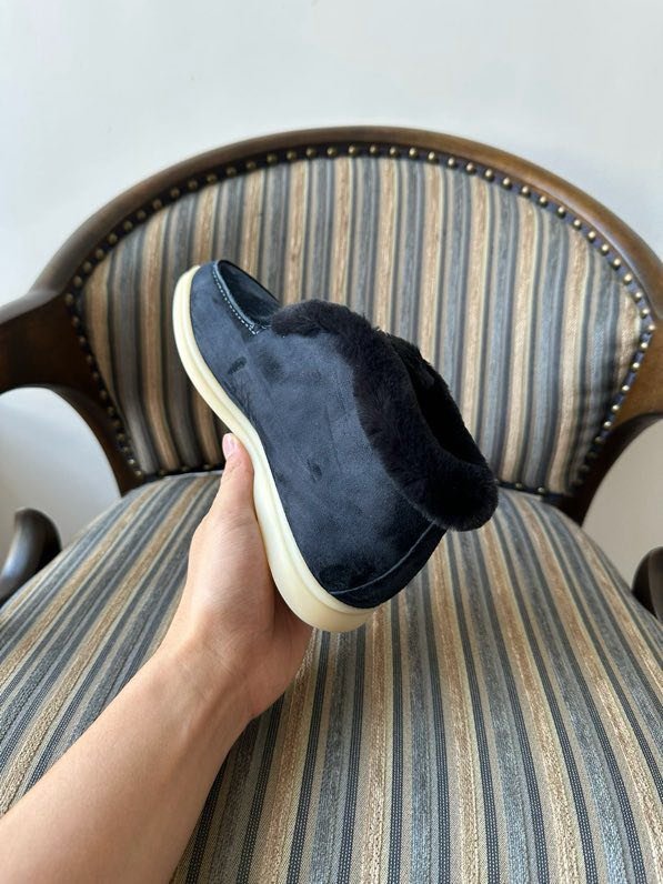 Лоферы на меху зимние фото 8