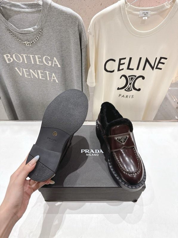 Лоферы на хутрі зимові фото 9