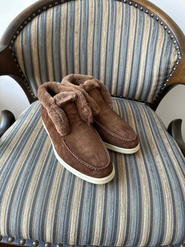 Лоферы на меху зимние фото 9