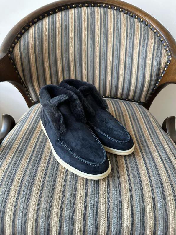 Лоферы на меху зимние фото 9