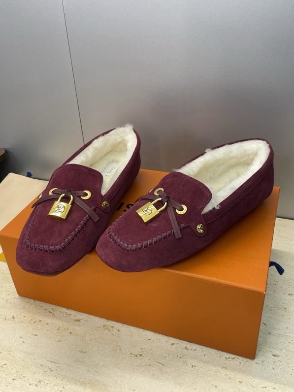 Лоферы на меху фото 3