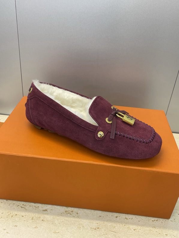 Лоферы на меху фото 4