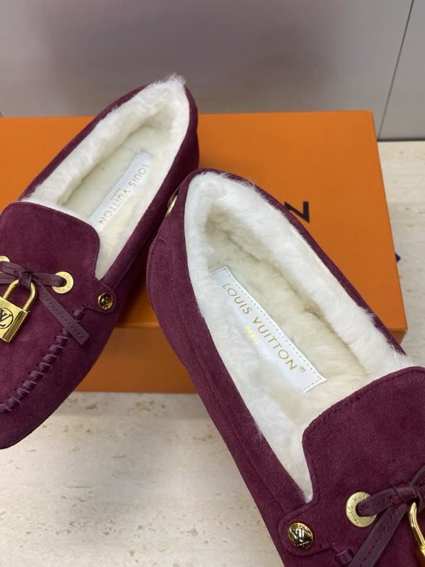 Лоферы на меху фото 8