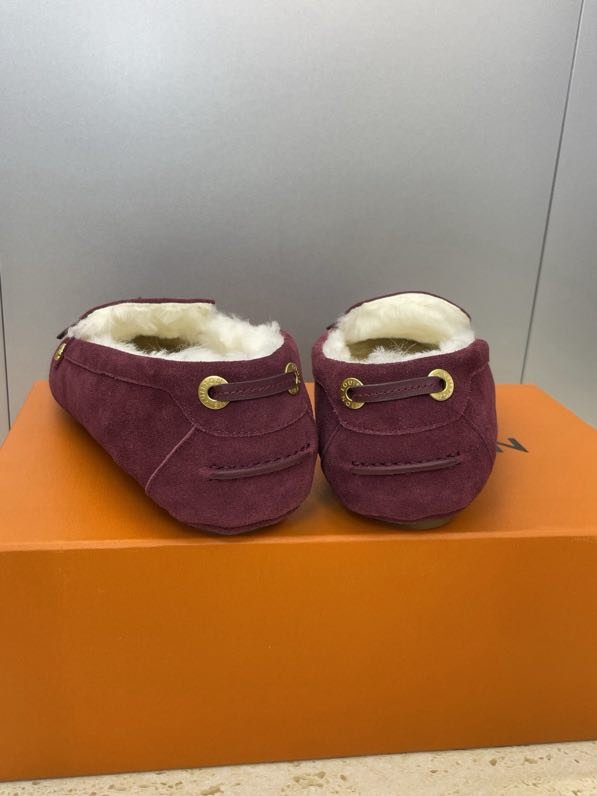 Лоферы на меху фото 9