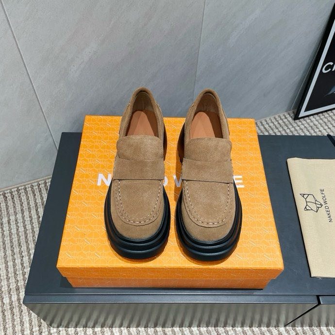 Лоферы на платформі фото 3