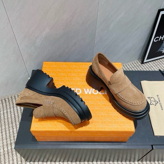 Лоферы на платформі фото 5