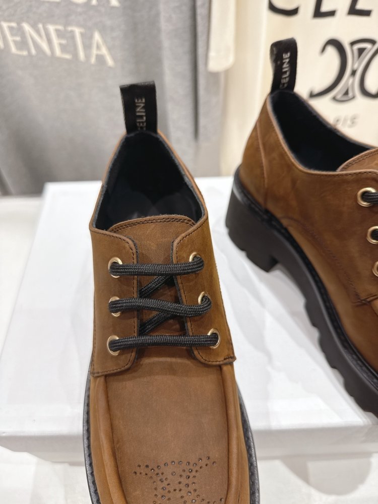 Лоферы on lace leather фото 6