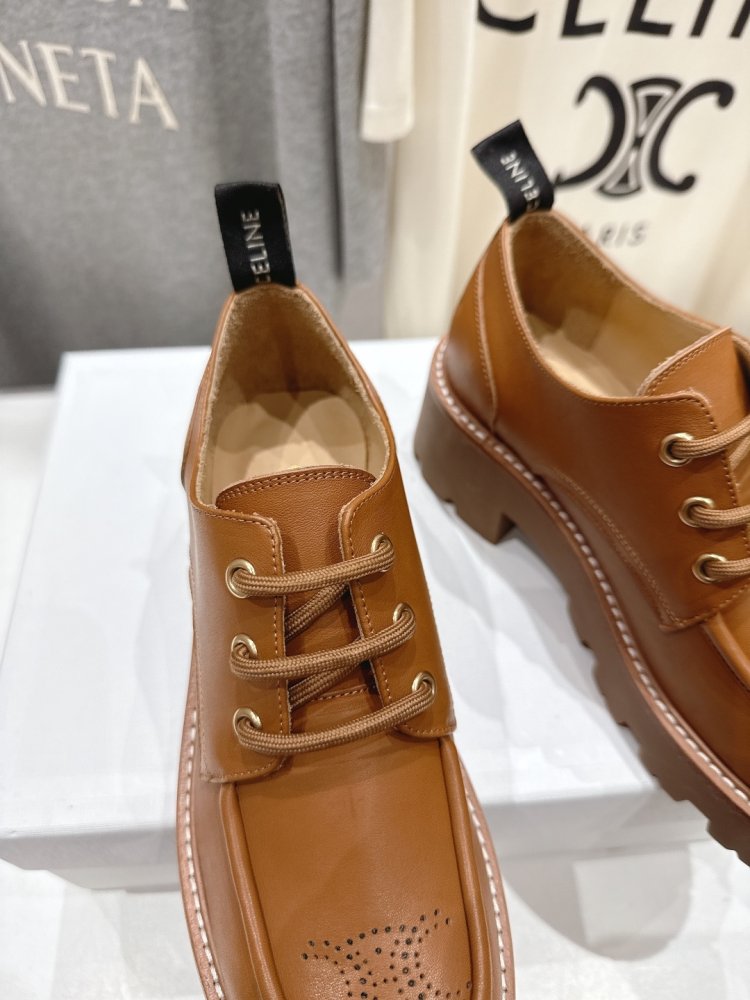 Лоферы on lace leather фото 6