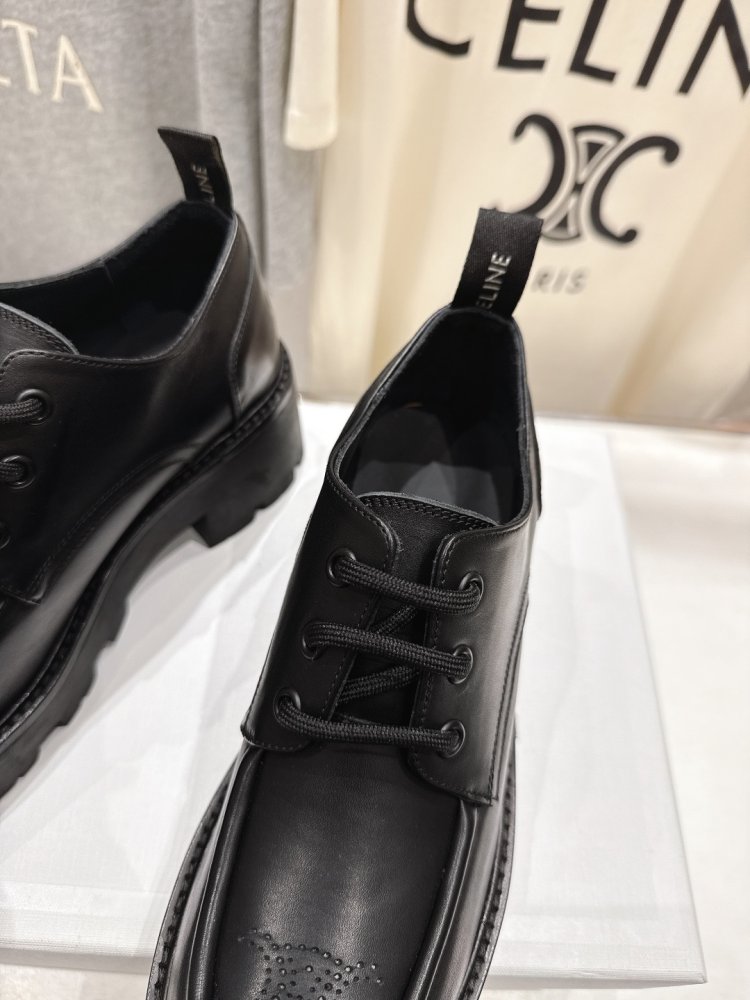 Лоферы on lace leather фото 6