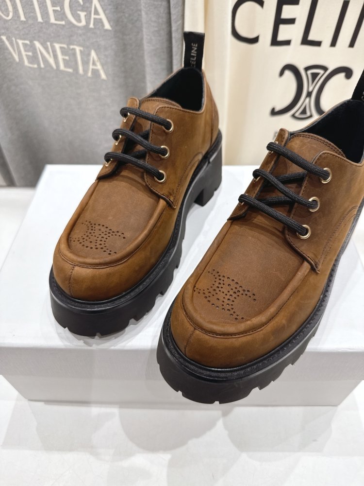 Лоферы on lace leather фото 7