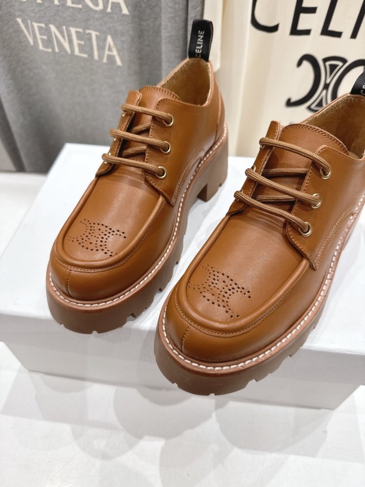 Лоферы on lace leather фото 7