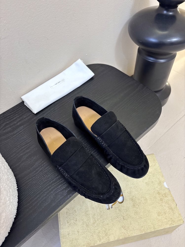 Лоферы suede women's