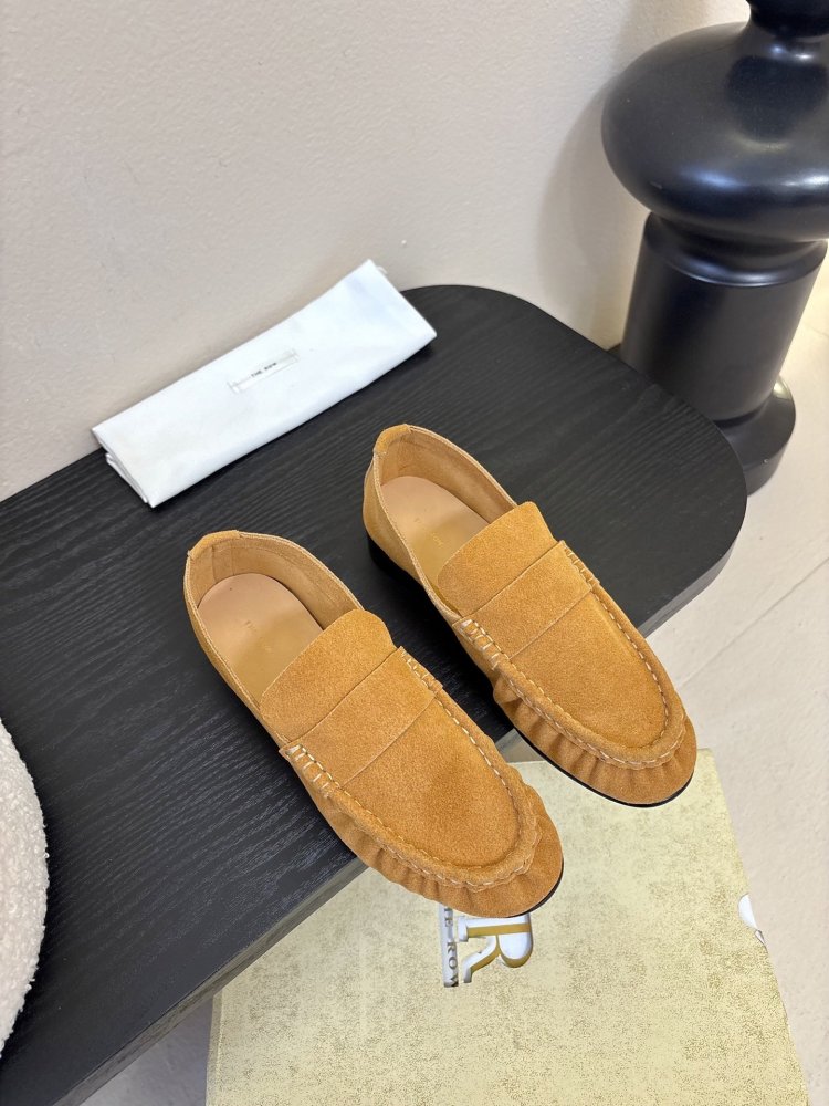 Лоферы suede women's
