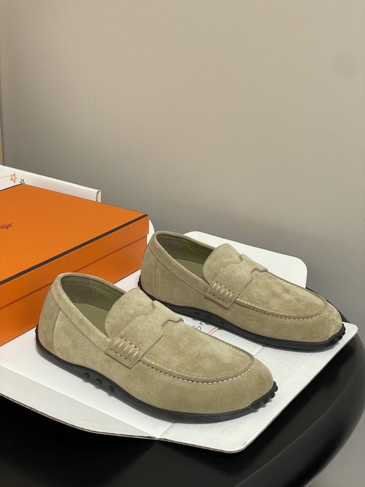 Лоферы suede women's
