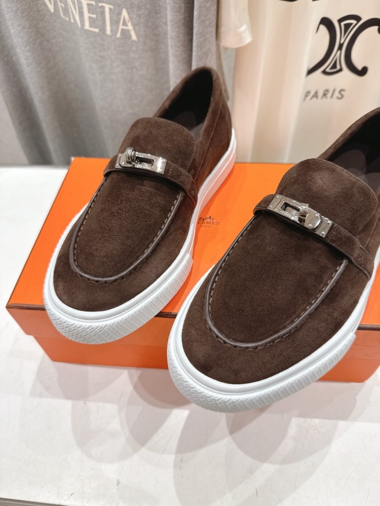 Лоферы suede women's фото 6