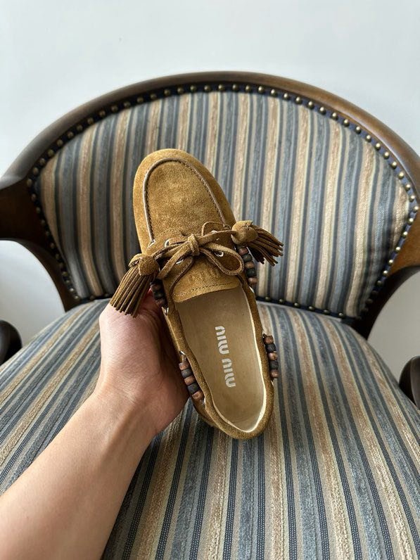 Лоферы замшевые женские фото 6