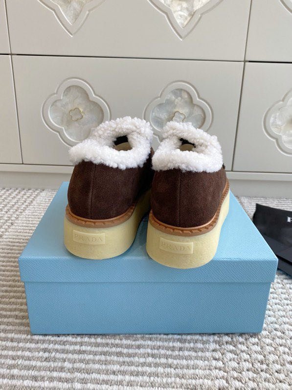 Лоферы жіночі на хутрі зимові фото 3