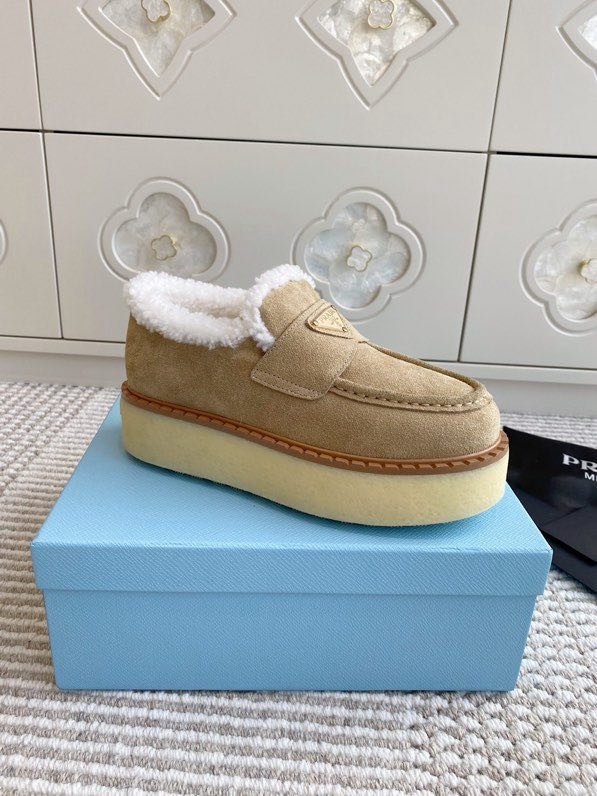 Лоферы жіночі на хутрі зимові фото 4