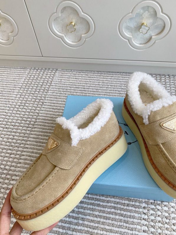 Лоферы жіночі на хутрі зимові фото 5