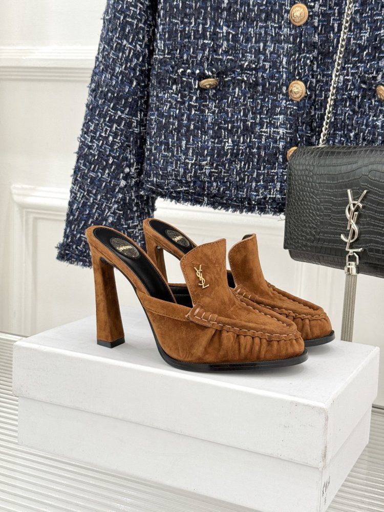 Лоферы women's on high heel