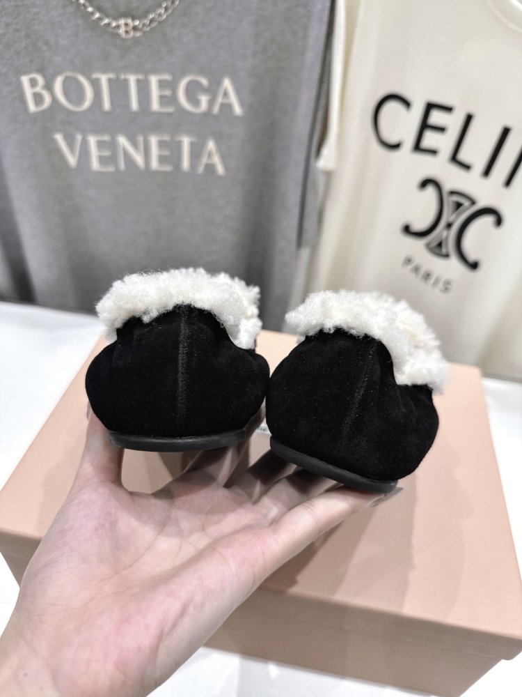 Лоферы зимние на меху женские фото 8