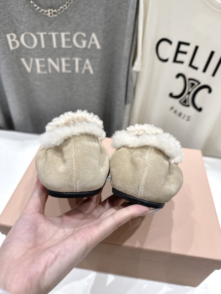 Лоферы зимние на меху женские фото 8