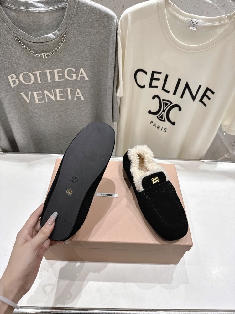 Лоферы зимние на меху женские фото 9