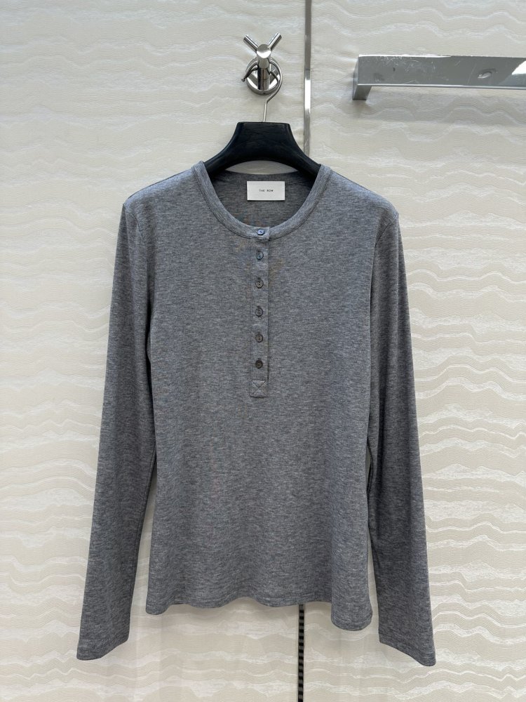Лонгслив Henley from long sleeve and lath on buttons