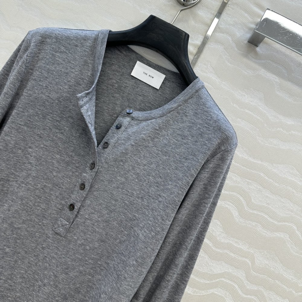 Лонгслив Henley from long sleeve and lath on buttons фото 3