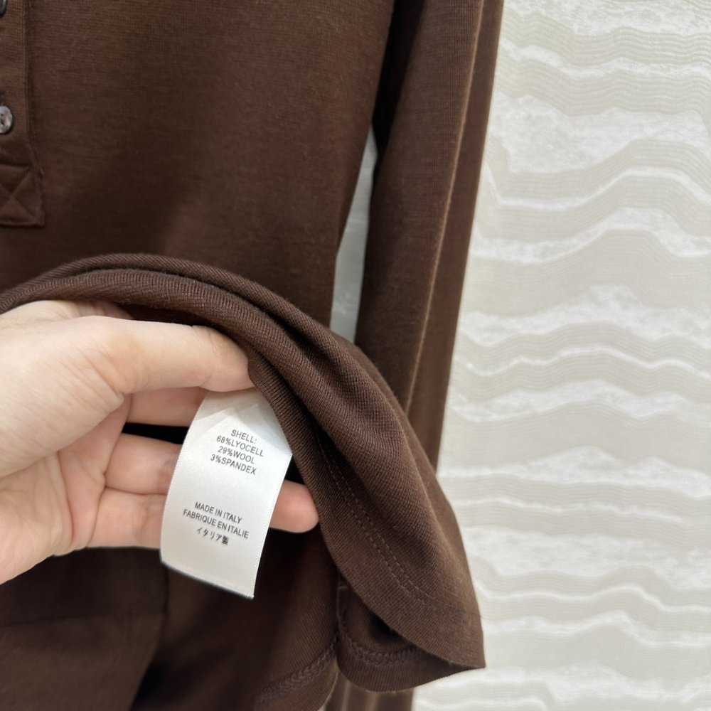 Лонгслив Henley from long sleeve and lath on buttons фото 8