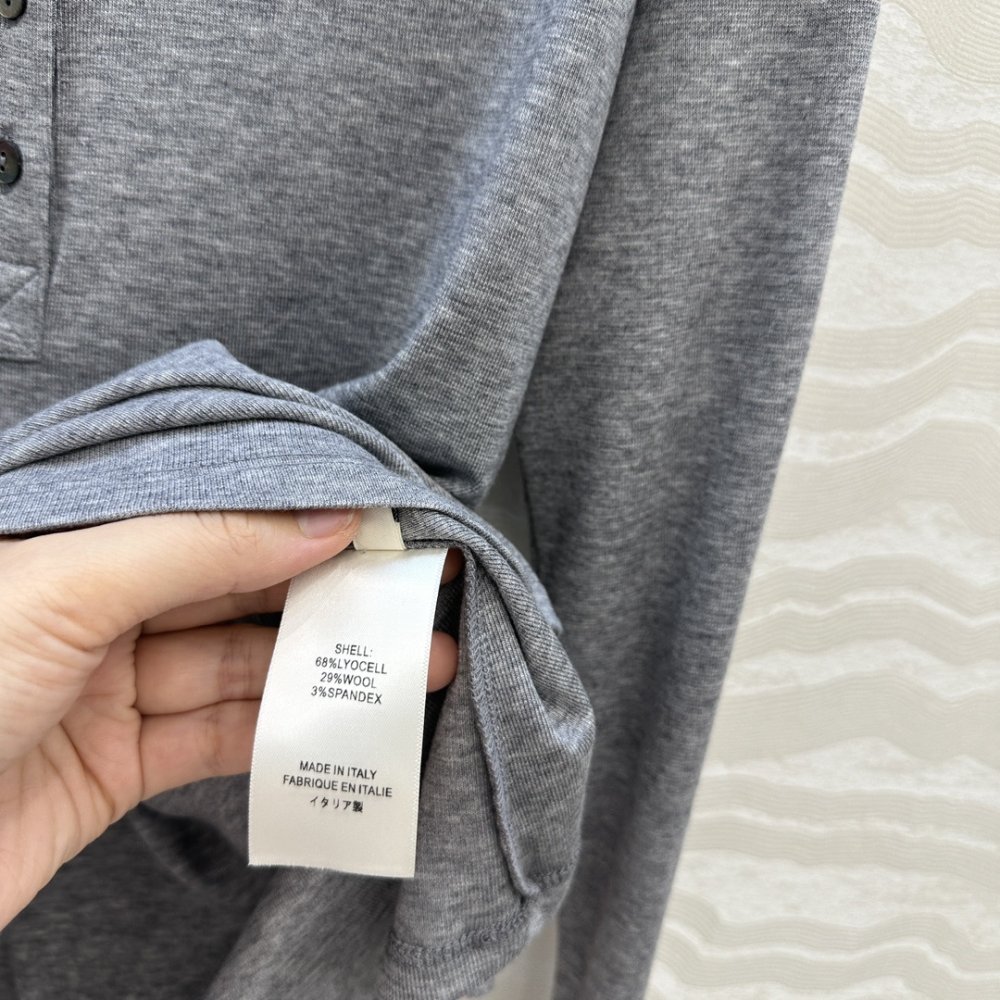 Лонгслив Henley from long sleeve and lath on buttons фото 8