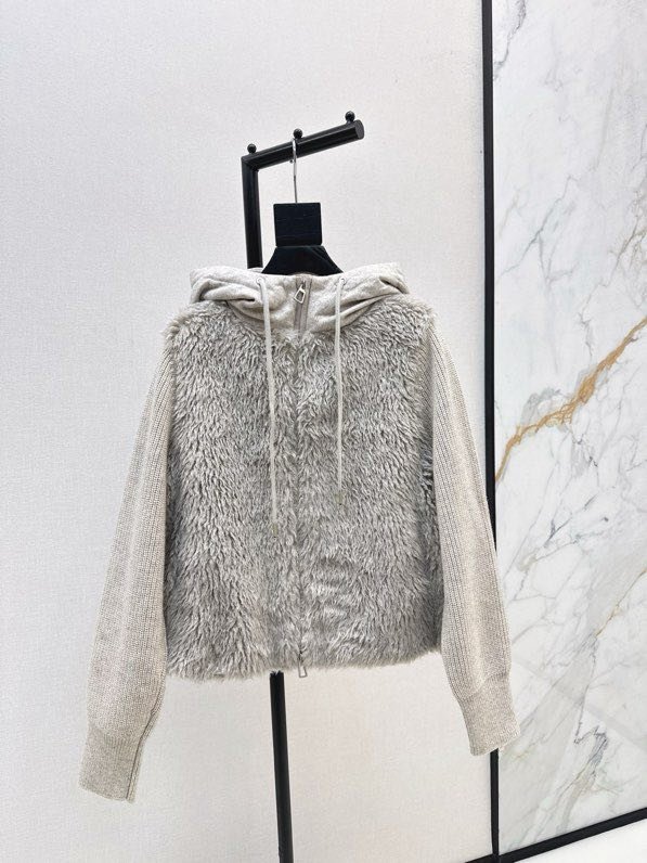 Лоскутная куртка с капюшоном фото 2