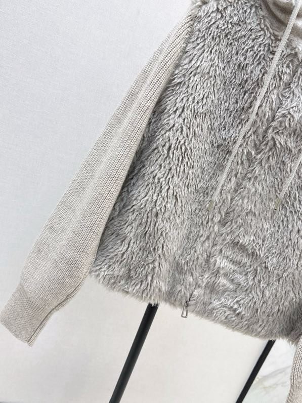 Лоскутная куртка с капюшоном фото 4