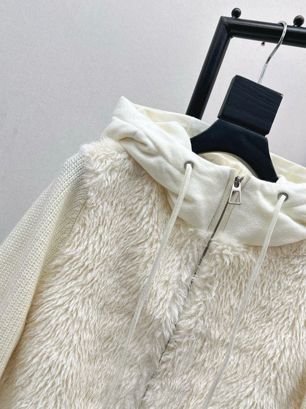 Лоскутная jacket from hood фото 5