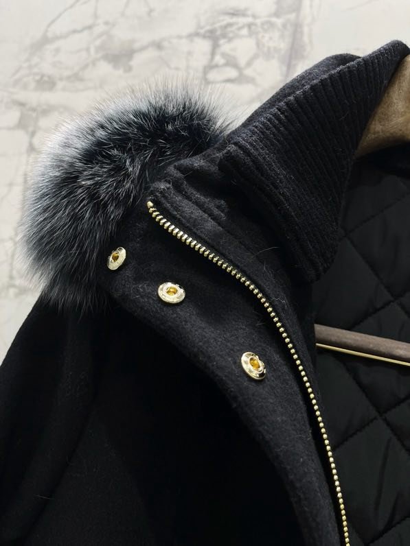 Лыжная куртка с лисьим мехом фото 3