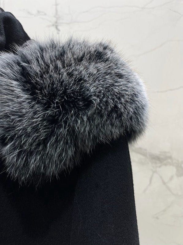 Лыжная куртка с лисьим мехом фото 5