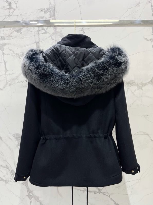Лыжная куртка с лисьим мехом фото 7
