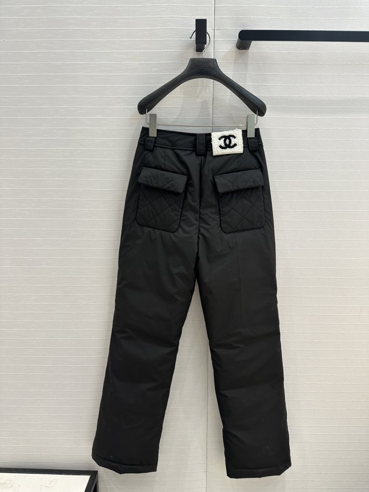 Лыжные штаны на пуху женские фото 8