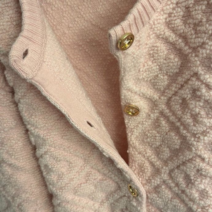 Double флисовый cardigan and skirt фото 7