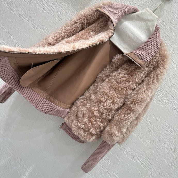 Меховая куртка женская фото 5