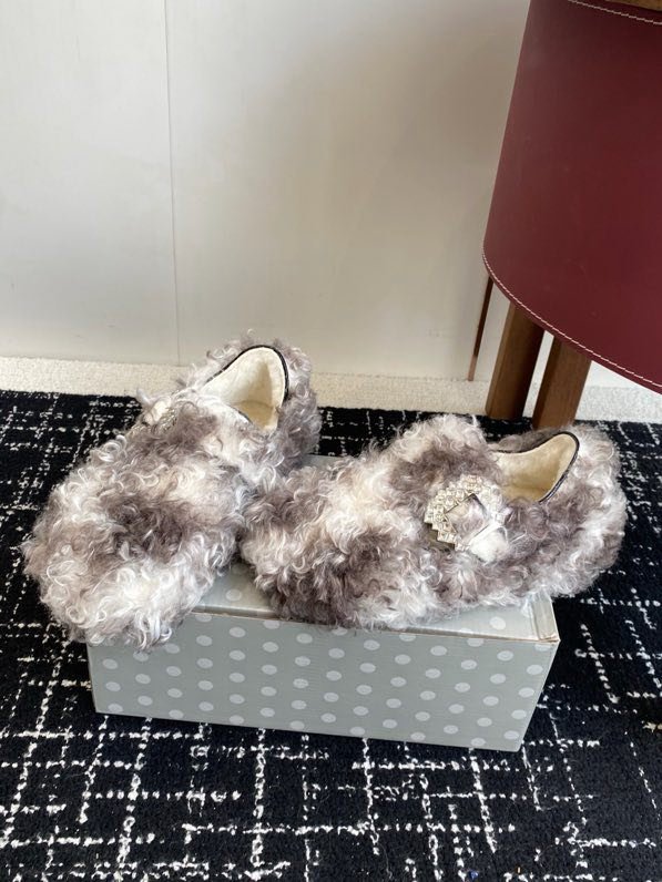 Хутряні зимові туфлі фото 3