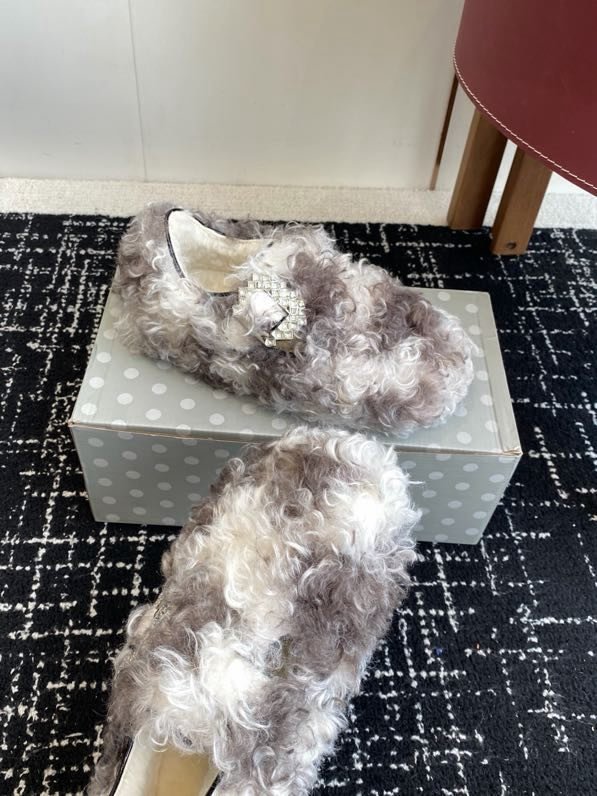 Хутряні зимові туфлі фото 4