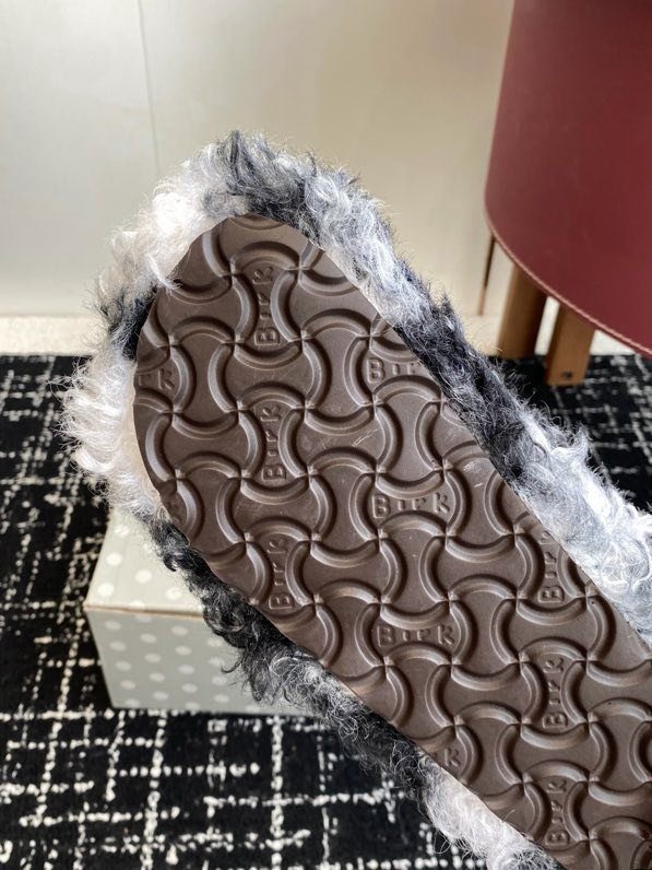 Меховые зимние туфли фото 9