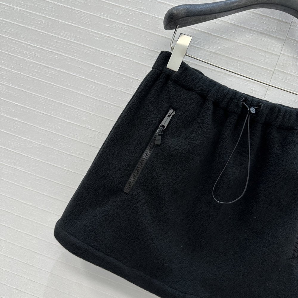 Мини юбка из флиса фото 6