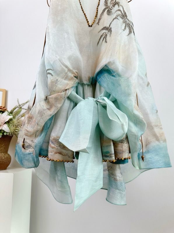 Мини платье BALANCE с глубоким V-образным вырезом фото 7