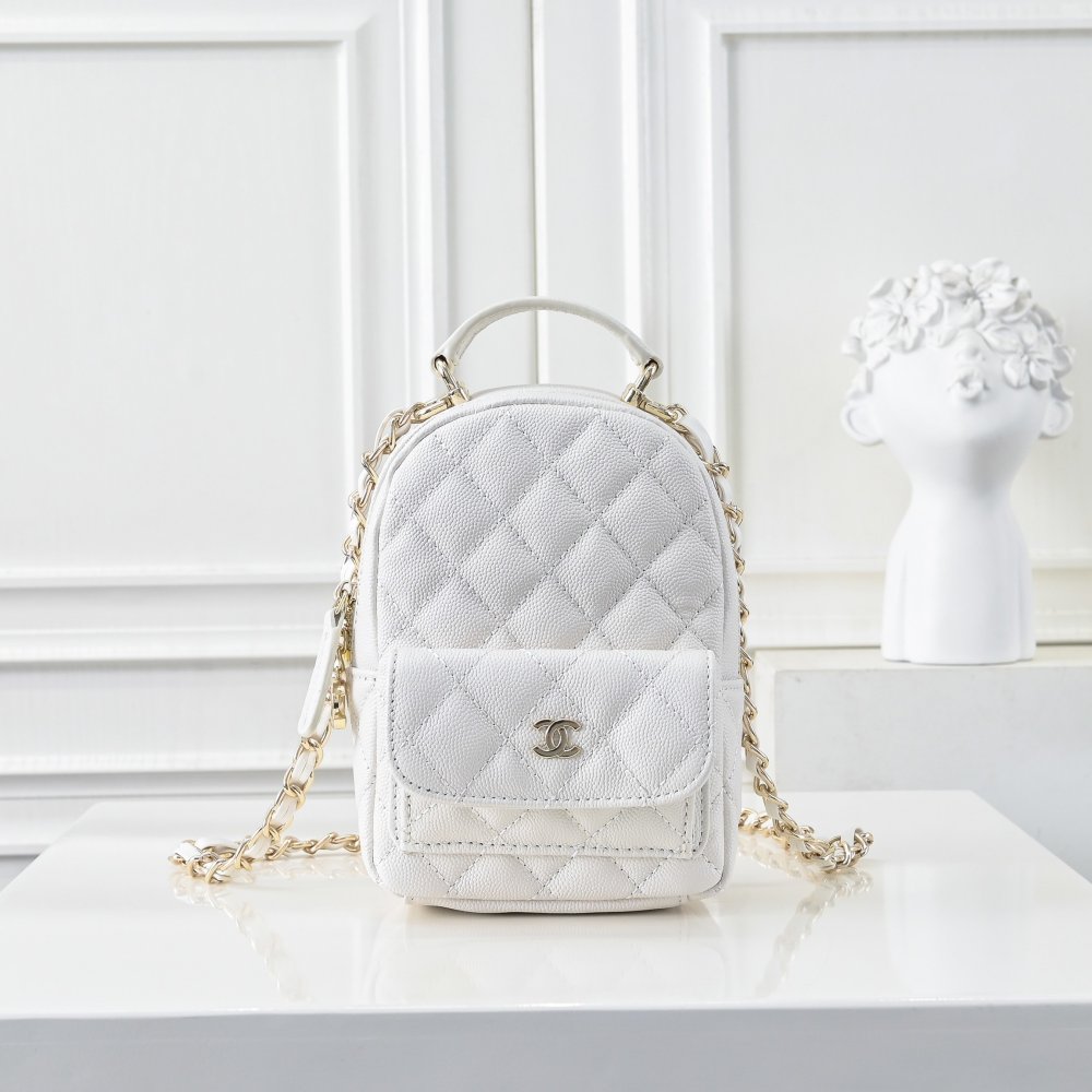 Мини рюкзак кожаный женский 12 см