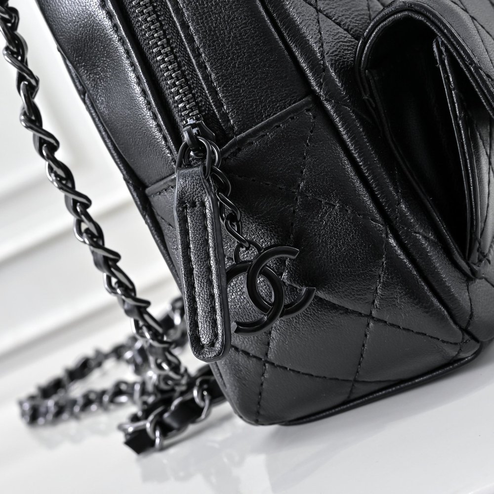 Мини рюкзак кожаный женский 12 см фото 6