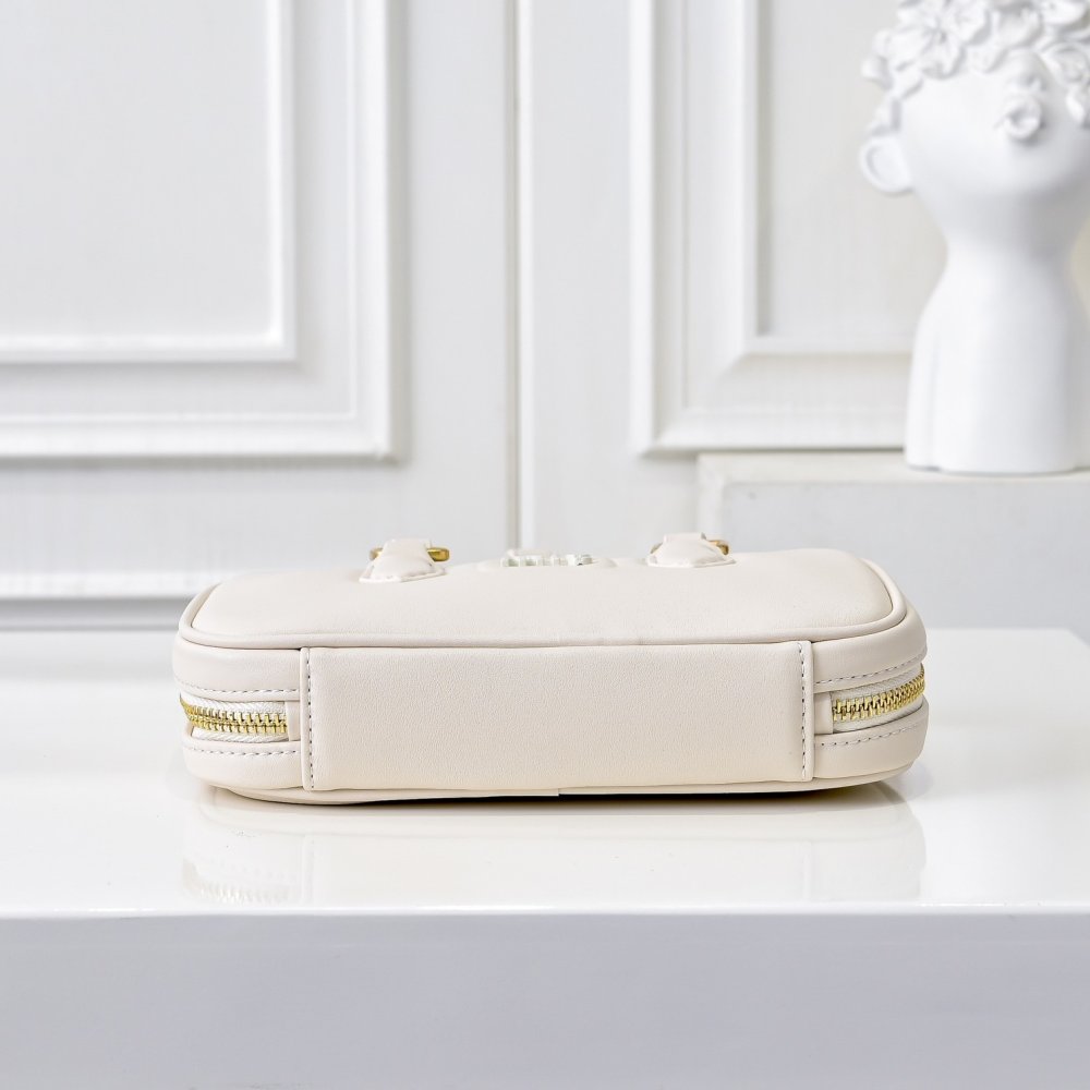 Мини сумка Arcadie кожаная 19 см фото 4