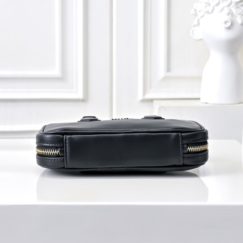 Мини сумка Arcadie кожаная 19 см фото 4