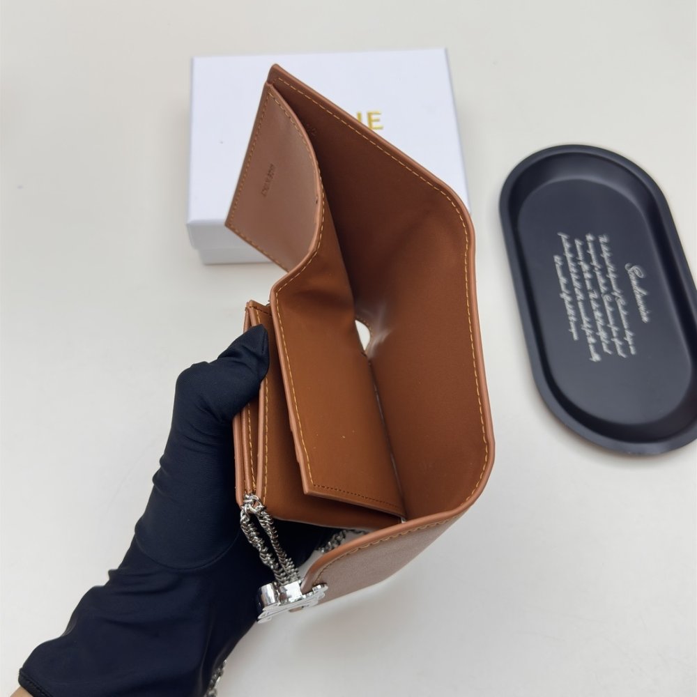 Міні сумка гаманець на ланцюжку фото 7